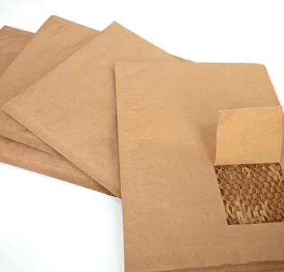 벌집 종이 봉투 물류 익스프레스 라이너, 벌집 보호 패딩 포장 백