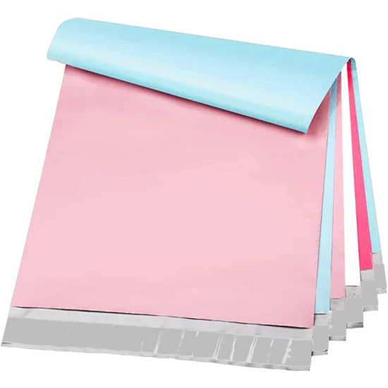 익스프레스 가방 핑크 베어 만화 물류 포장 가방 두꺼운 환경 친화적 인 봉투 용품 우편 봉투